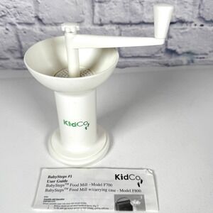 Vintage Happy Baby KidCo Fresh Food Manual Grinder Mill Puree On The Go Portable